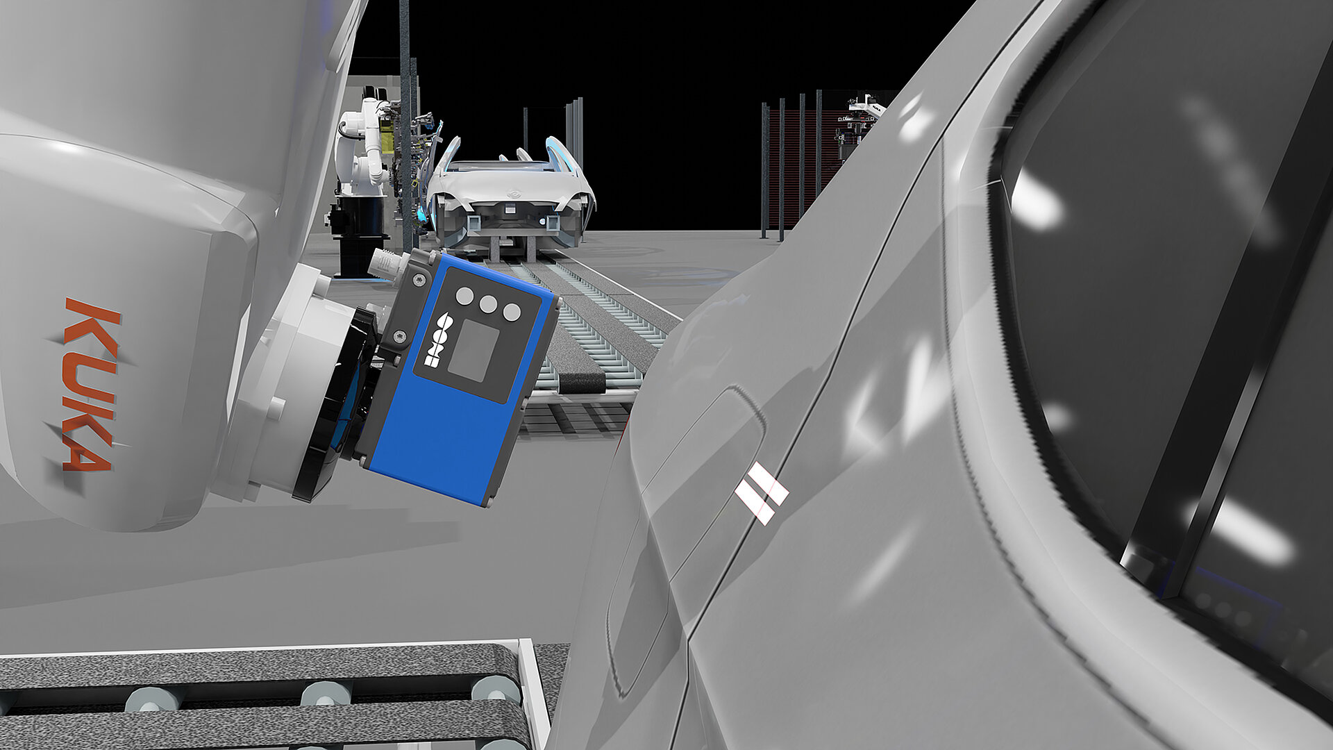 With the help of the gap and flush measurement of inos deviations can be detected early and the quality can be assured constantly.